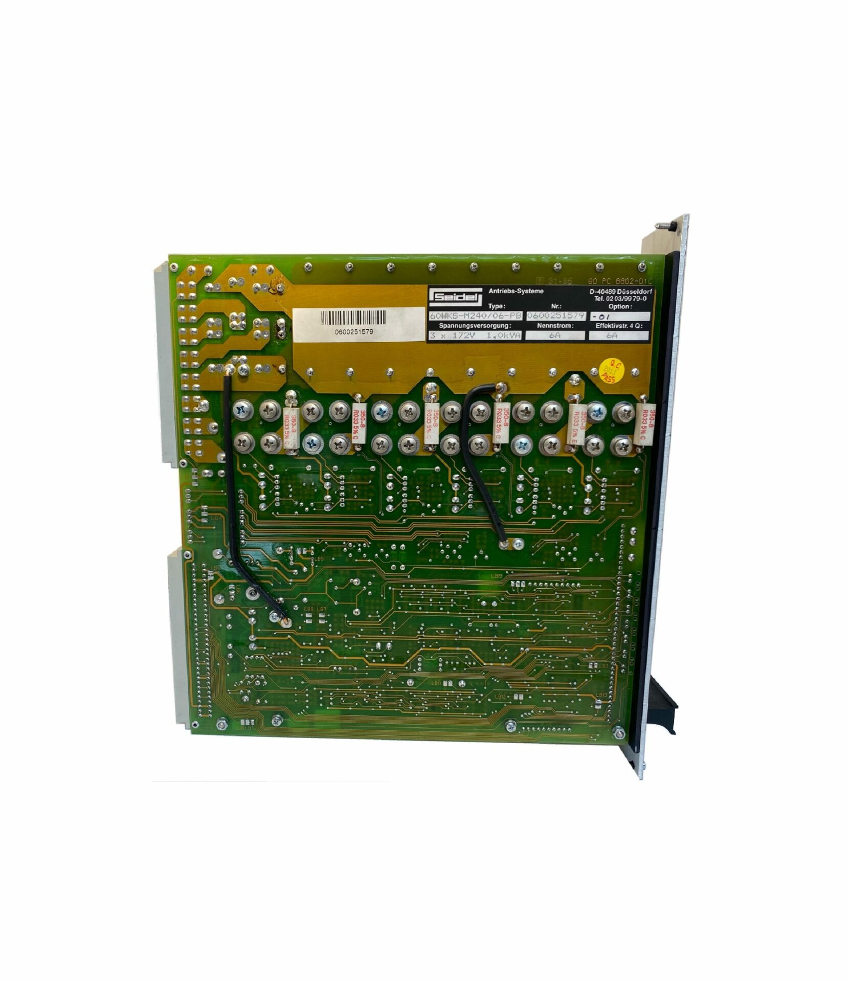 60WKS-CE240/6-PB analogue, high-performance servo amplifier